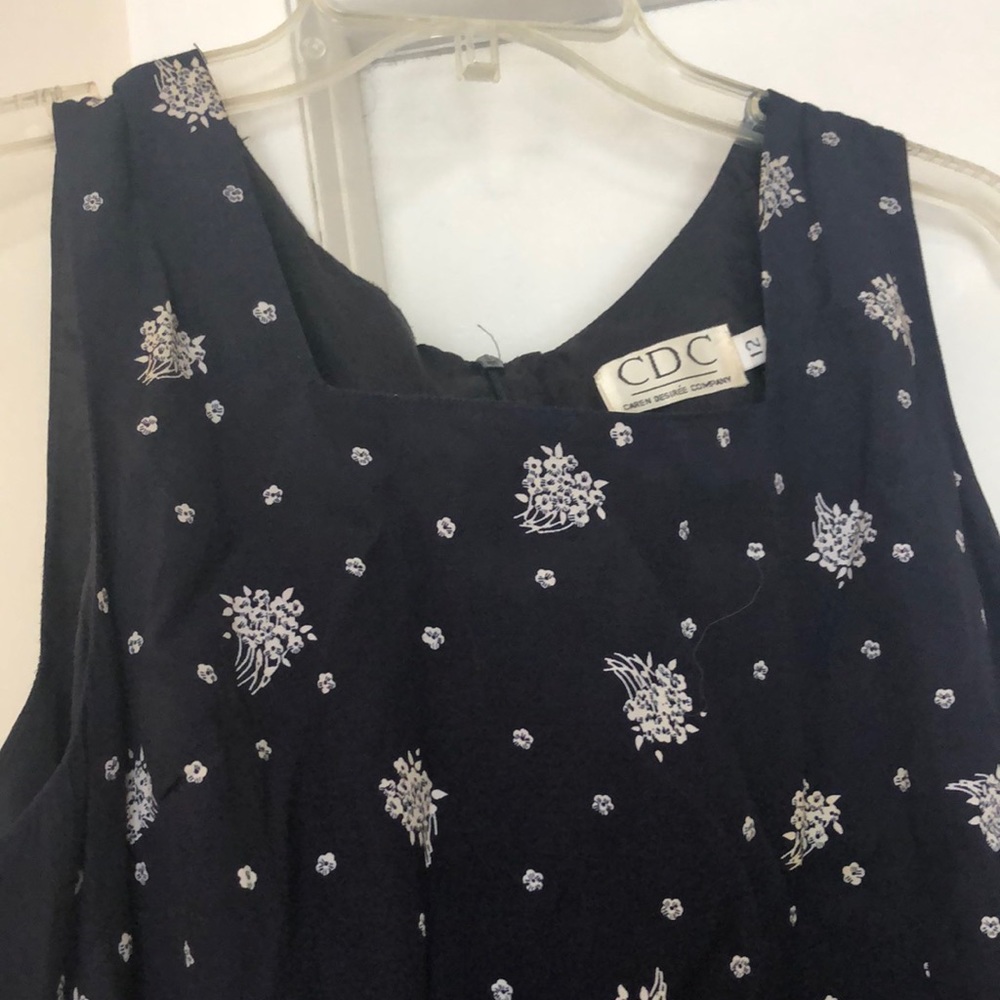 Women’s floral blue dress. Size 12 - Picture 4 of 6